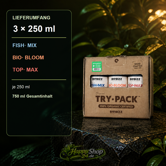 BioBizz Try·Pack Outdoor – 3 × 250 ml – Produktbild 2