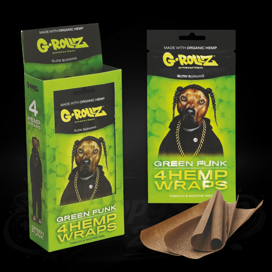 G-Rollz – Green Funk – 4 Hemp Wraps