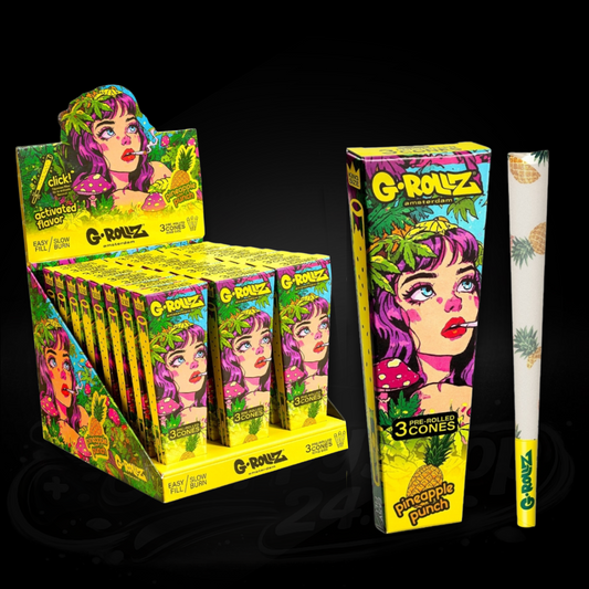 G-Rollz – Pineapple Punch – 3 Pop Cones