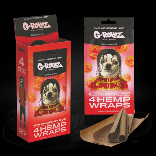 G-Rollz – Strawberry Pop – 4 Hemp Wraps
