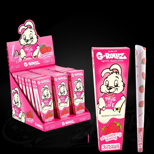 G-Rollz – Strawberry Swing – 3 Pop Cones