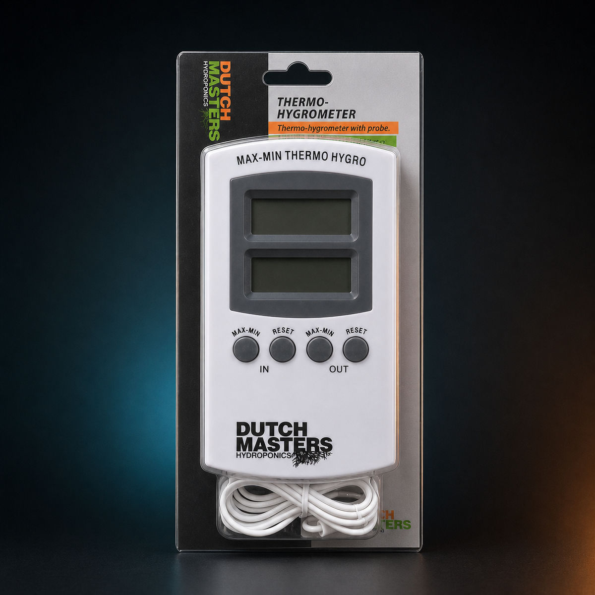 Dutch Masters Digitales Max/Min Thermo-Hygrometer mit Sonde – Hauptbild