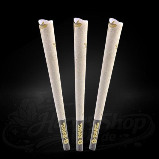 Ape Cones - Banana Cloud - Squeeze Filter - 3 Pre-Rolled King Size Cones