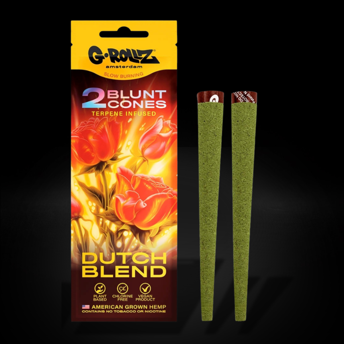 Blunt Cones - Dutch Blend - 2x King Size Blunt Cones
