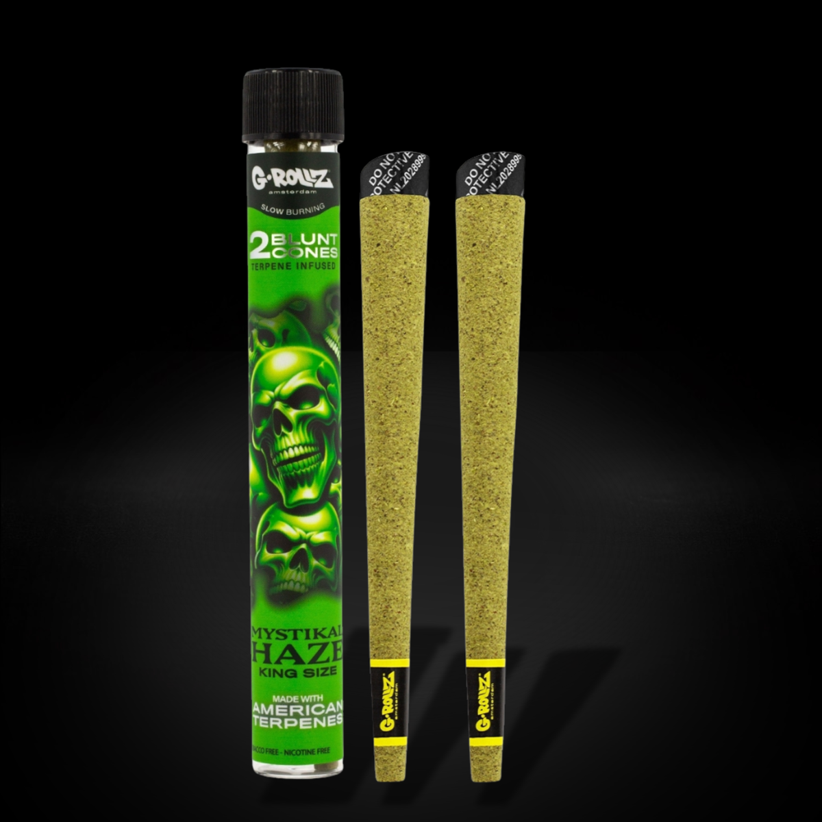 G-Rollz - Blunt Cones - Mystikal Haze - 2x King Size Blunt Cones