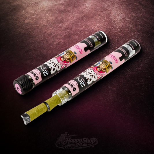 G-Rollz x Cheech & Chong Strawberry Cheesecake Blunt Cones diagonal