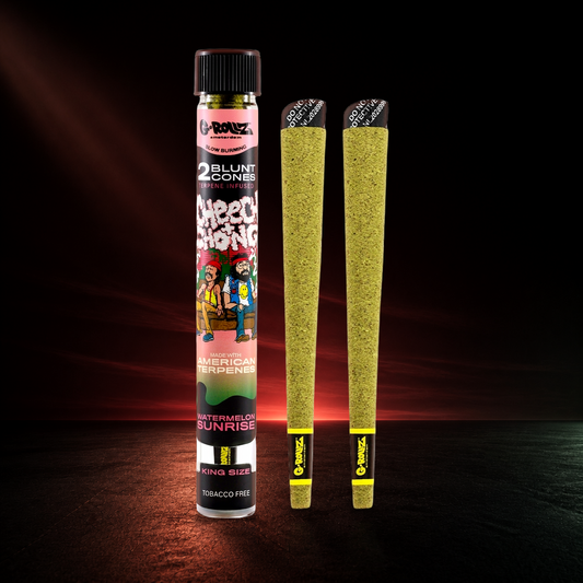 G-Rollz x Cheech & Chong Watermelon Sunrise Blunt Cones