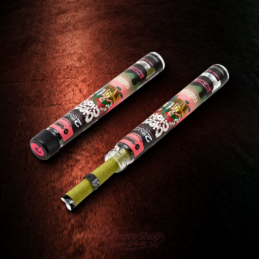 G-Rollz x Cheech & Chong Watermelon Sunrise Blunt Cones diagonal
