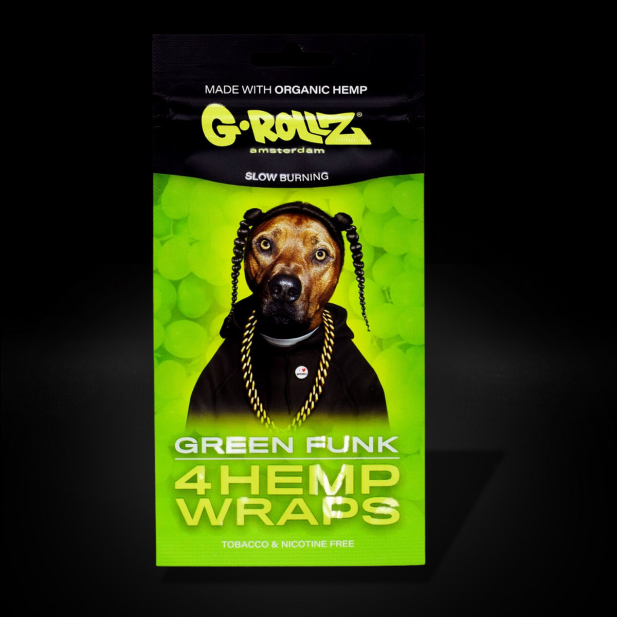 G-Rollz – Green Funk – 4 Hemp Wraps