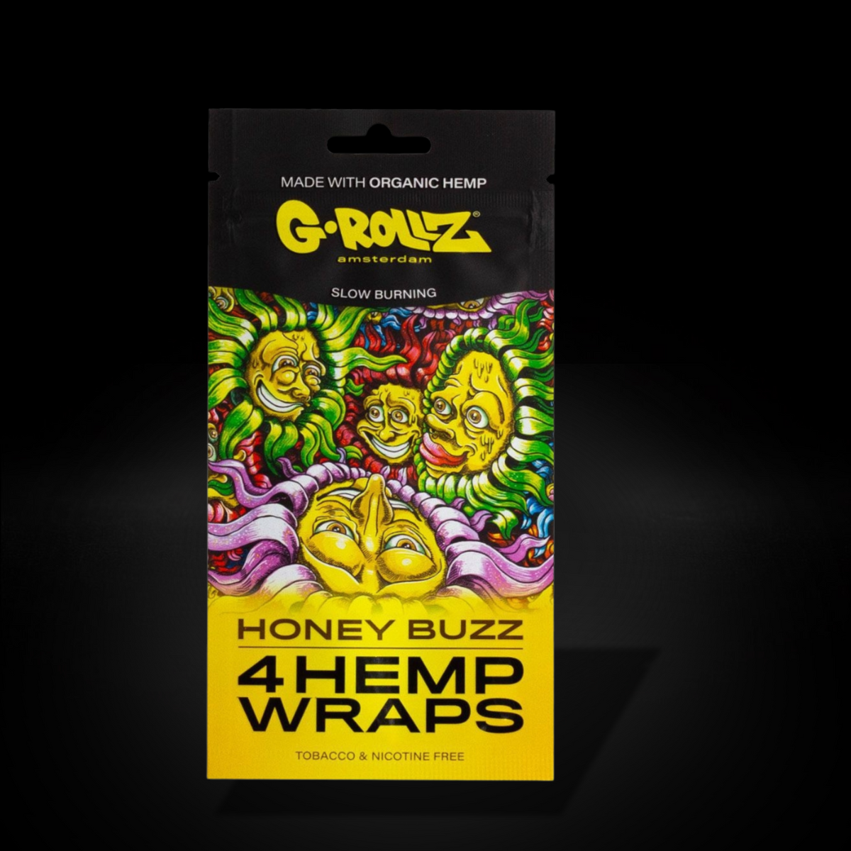 G-Rollz – Honey Buzz – 4 Hemp Wraps
