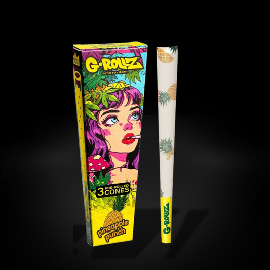 G-Rollz – Pineapple Punch – 3 Pop Cones