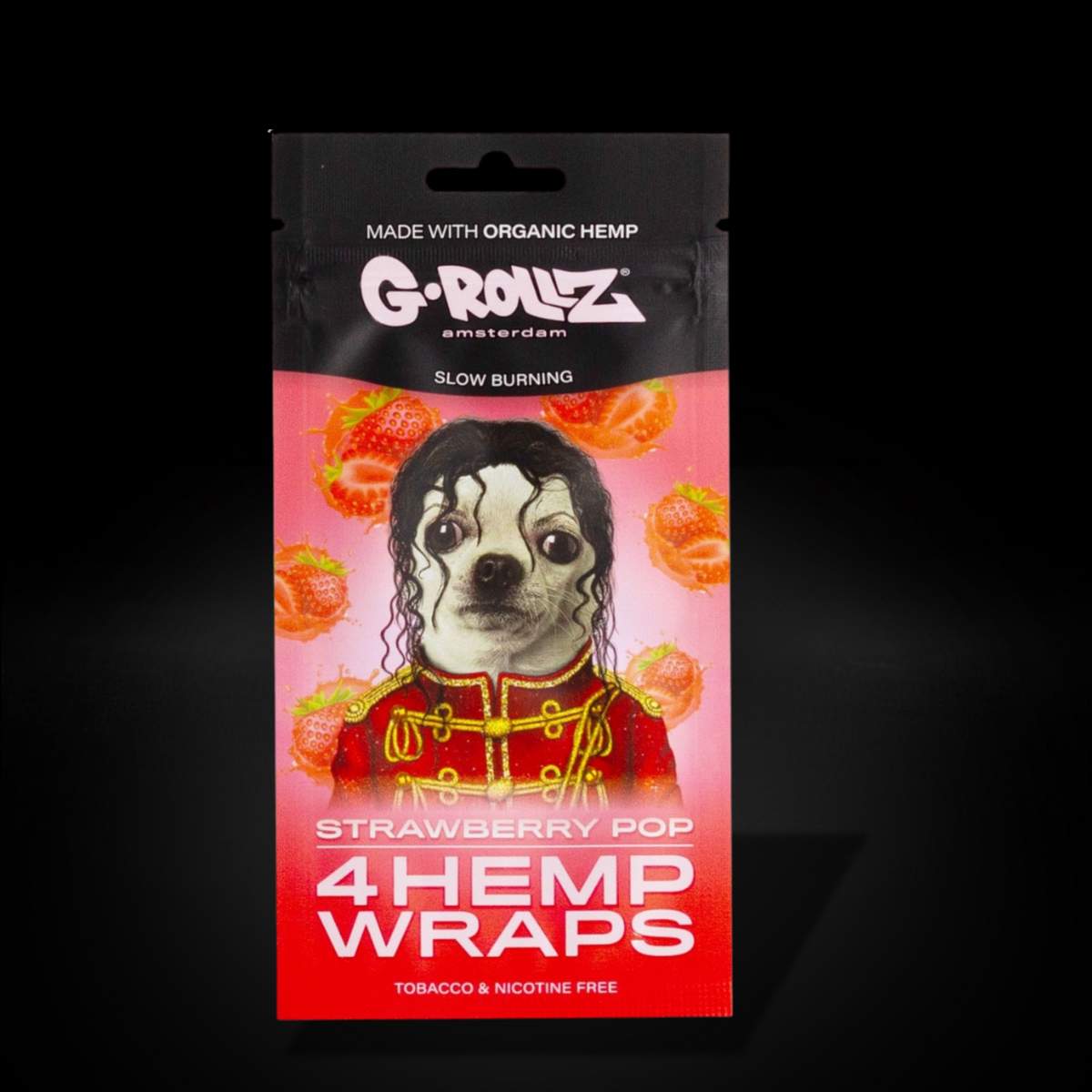 G-Rollz – Strawberry Pop – 4 Hemp Wraps